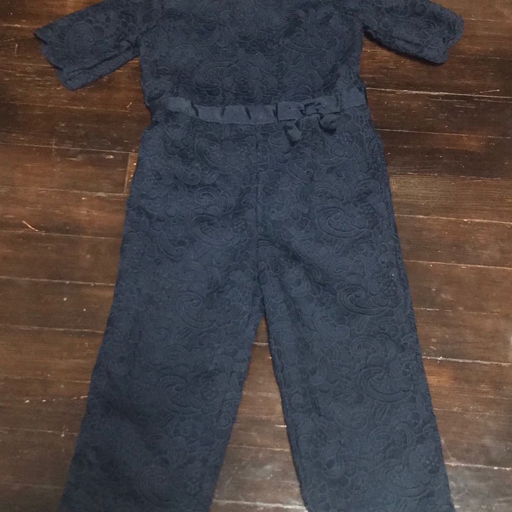 Janie and jack lace jumpsuit - Picture 5 of 6